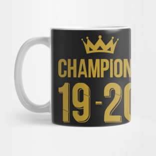 Liverpool PL champions font Gold Mug